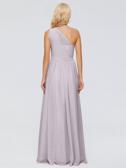 Arabella One-shoulder Chiffon Bridesmaid Dresses