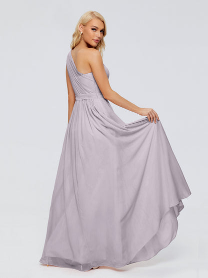 Arabella One-shoulder Chiffon Bridesmaid Dresses
