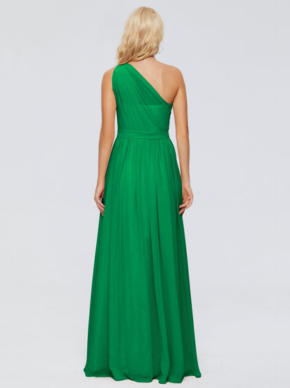 Arabella One-shoulder Chiffon Bridesmaid Dresses