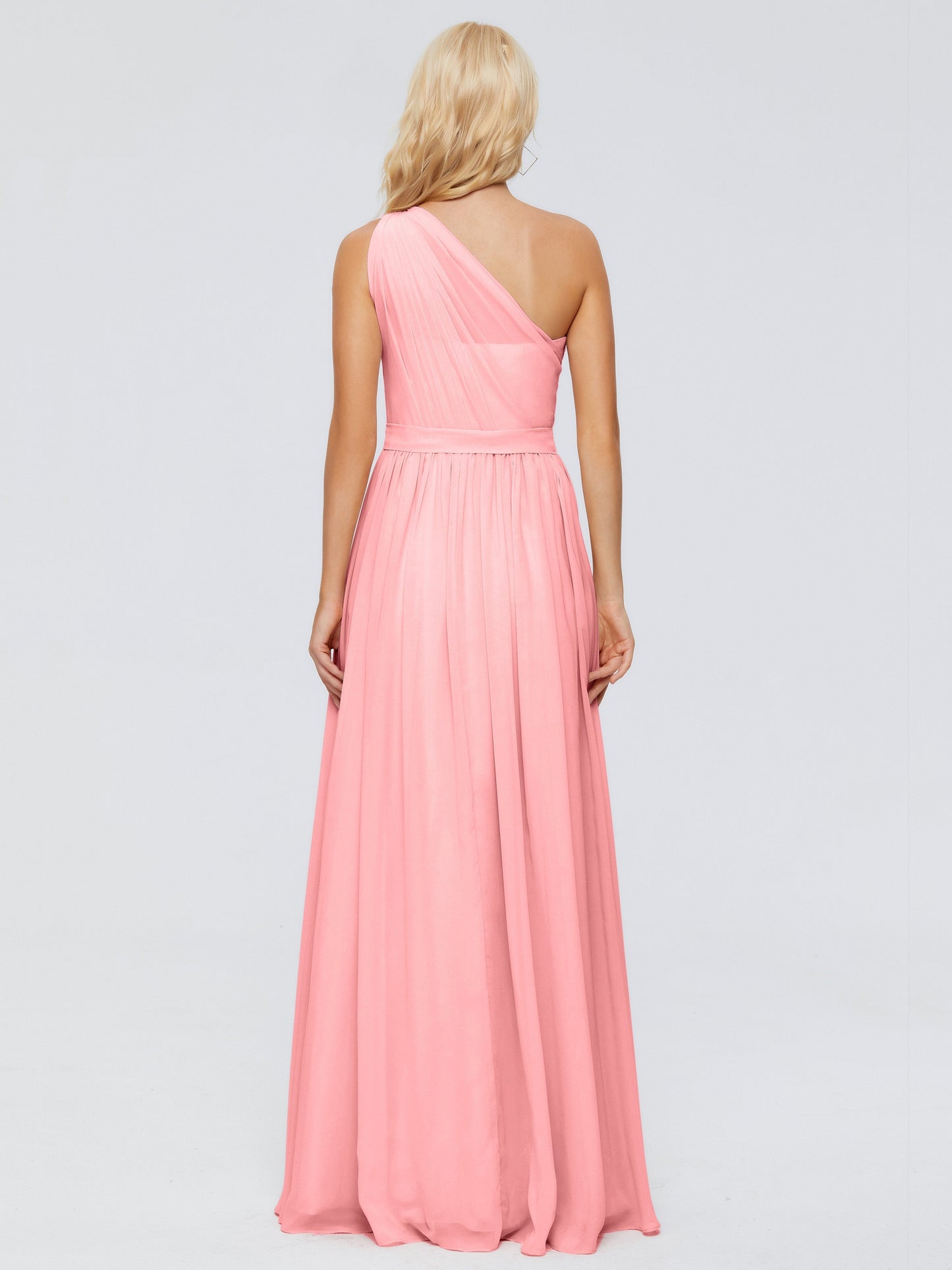 Arabella One-shoulder Chiffon Bridesmaid Dresses