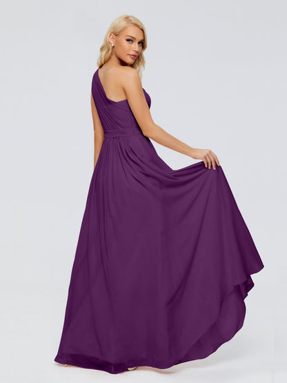 Arabella One-shoulder Chiffon Bridesmaid Dresses