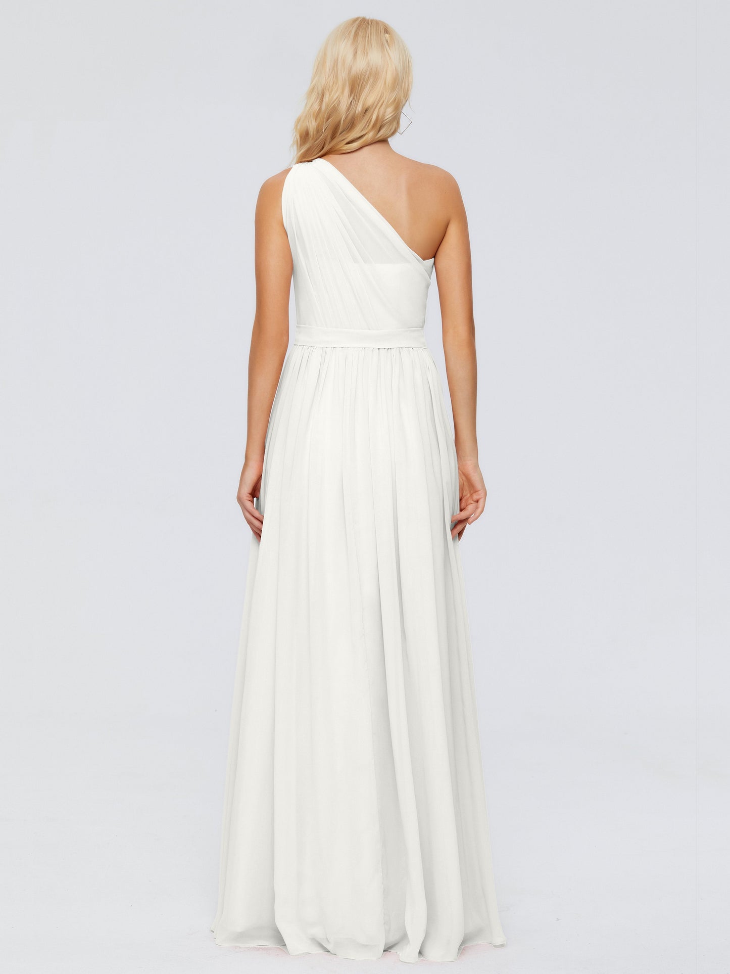 Arabella One-shoulder Chiffon Bridesmaid Dresses