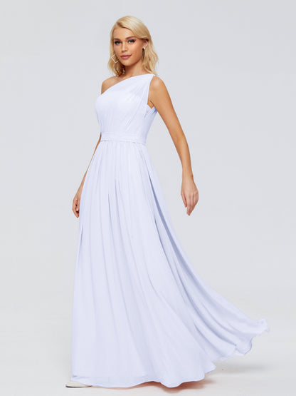 Arabella One-shoulder Chiffon Bridesmaid Dresses