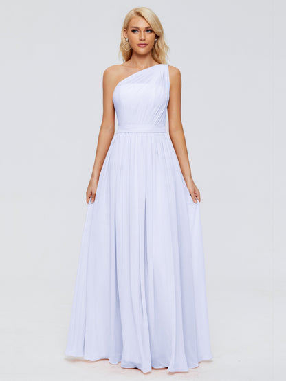 Arabella One-shoulder Chiffon Bridesmaid Dresses