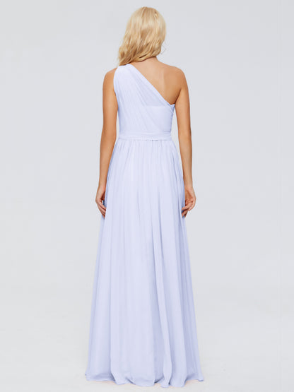 Arabella One-shoulder Chiffon Bridesmaid Dresses