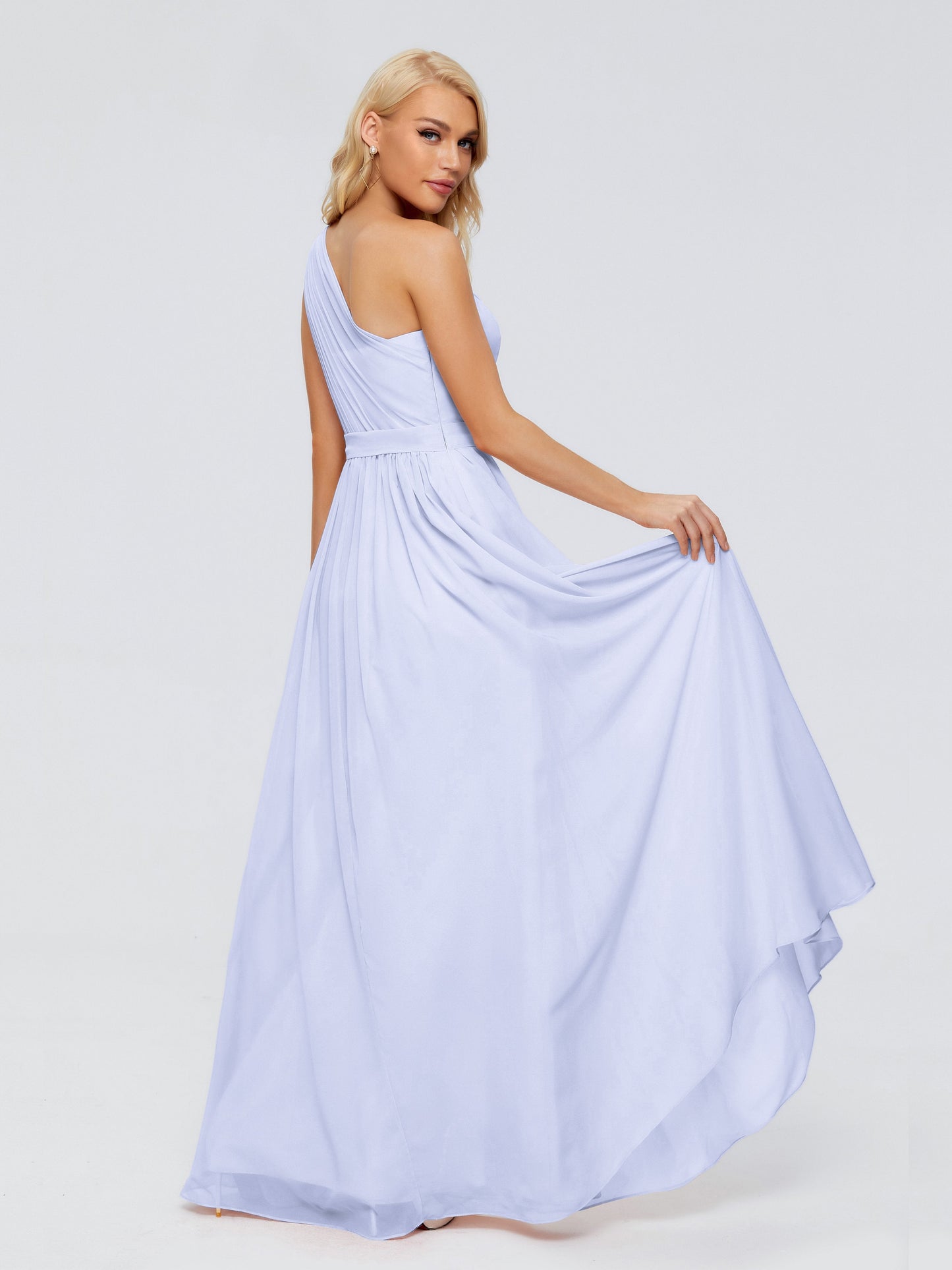 Arabella One-shoulder Chiffon Bridesmaid Dresses