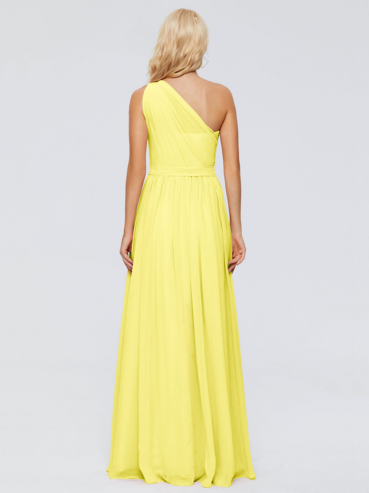 Arabella One-shoulder Chiffon Bridesmaid Dresses