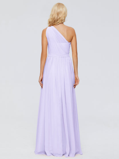 Arabella One-shoulder Chiffon Bridesmaid Dresses