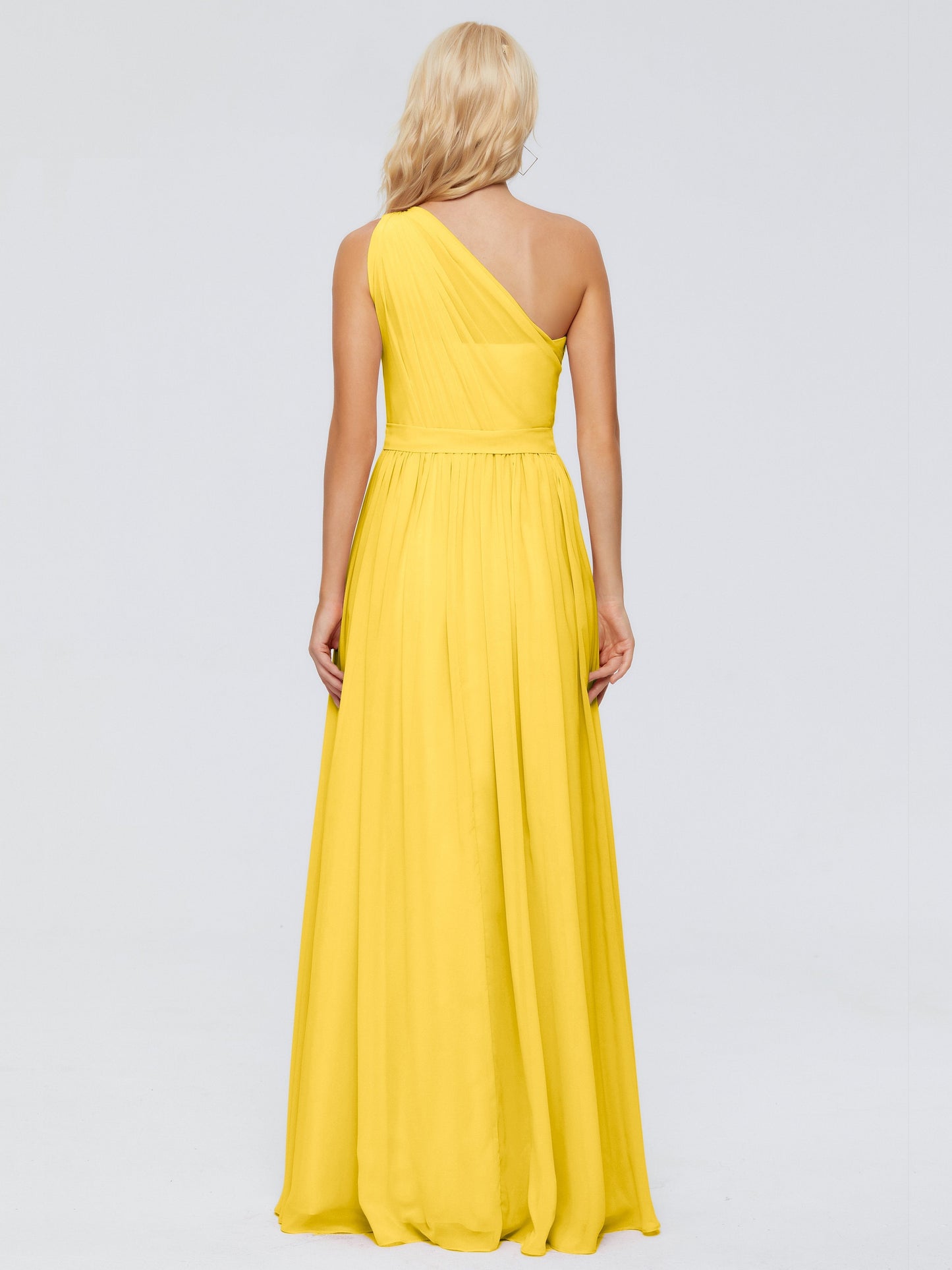 Arabella One-shoulder Chiffon Bridesmaid Dresses