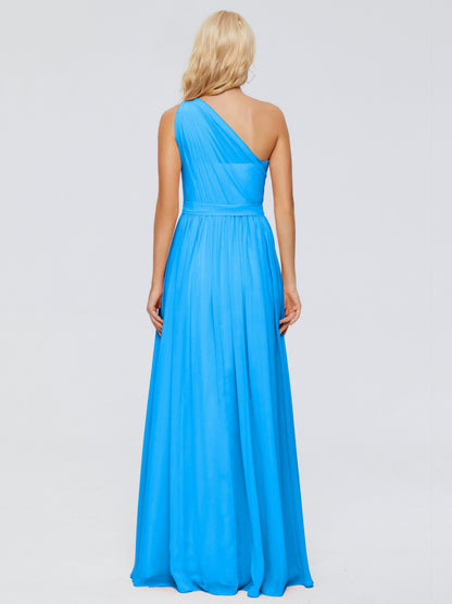 Arabella One-shoulder Chiffon Bridesmaid Dresses