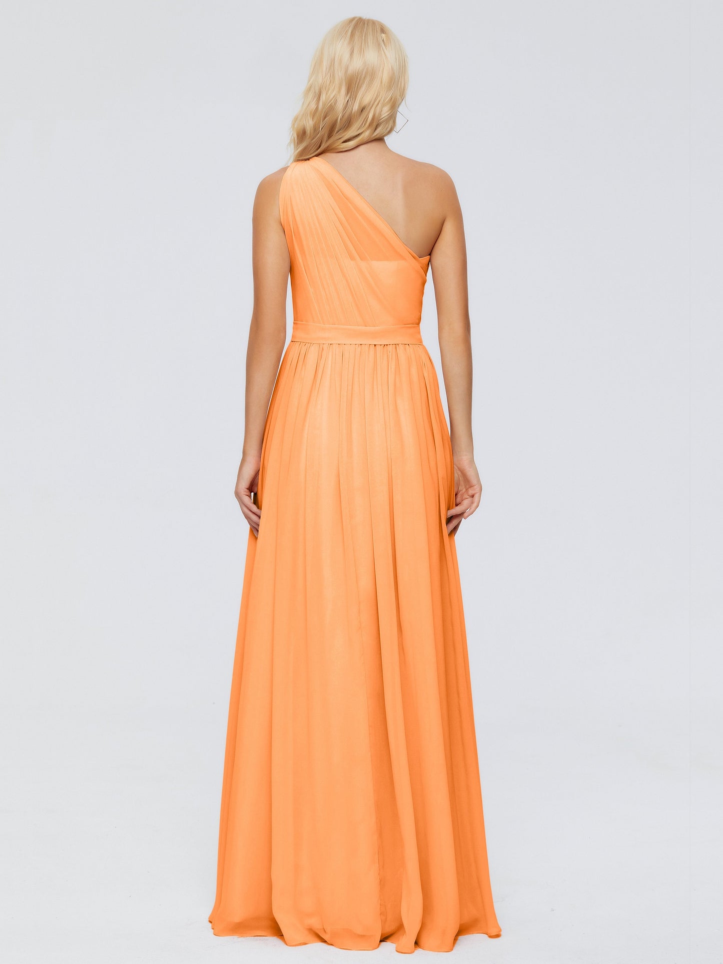 Arabella One-shoulder Chiffon Bridesmaid Dresses