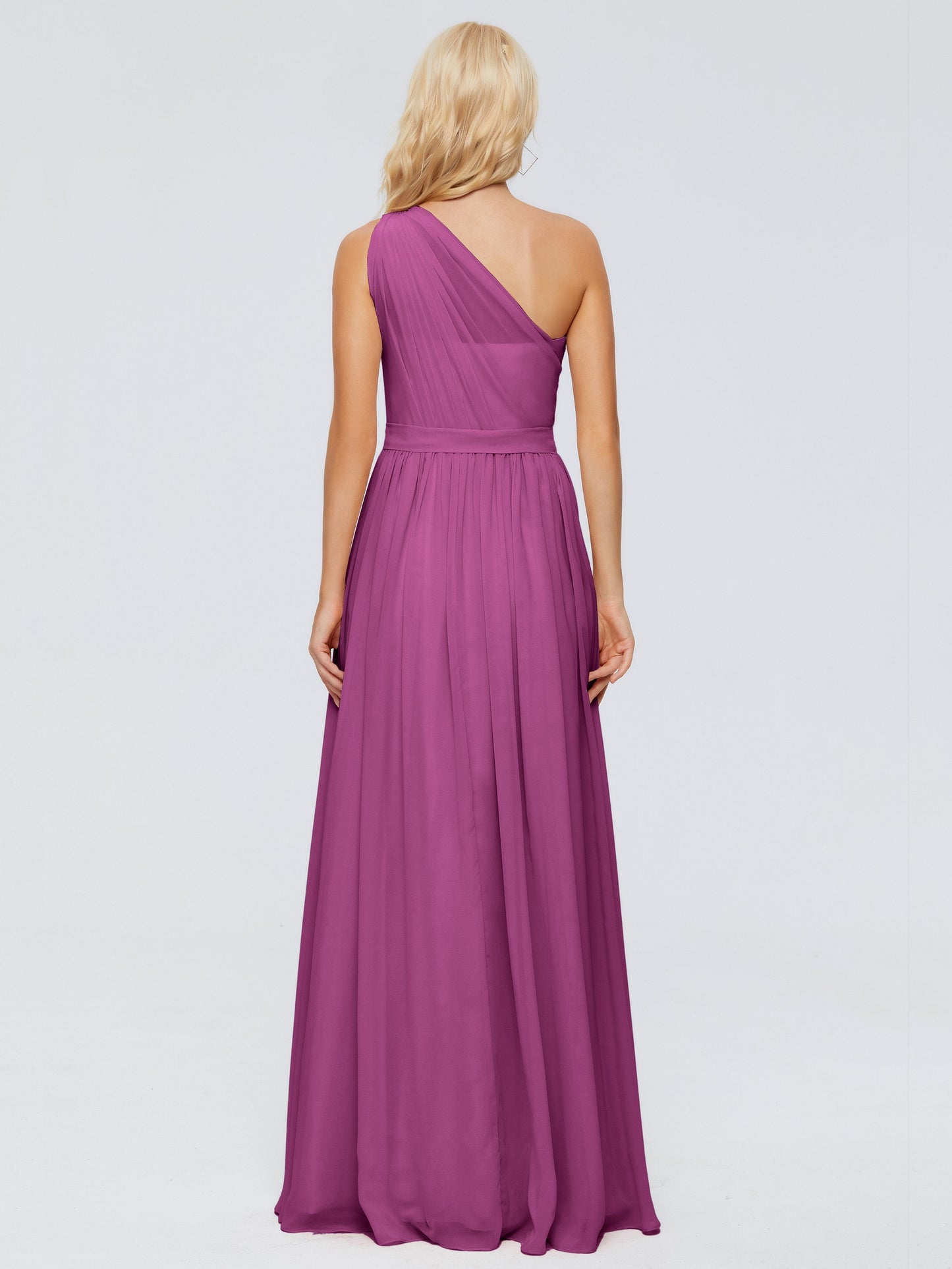 Arabella One-shoulder Chiffon Bridesmaid Dresses
