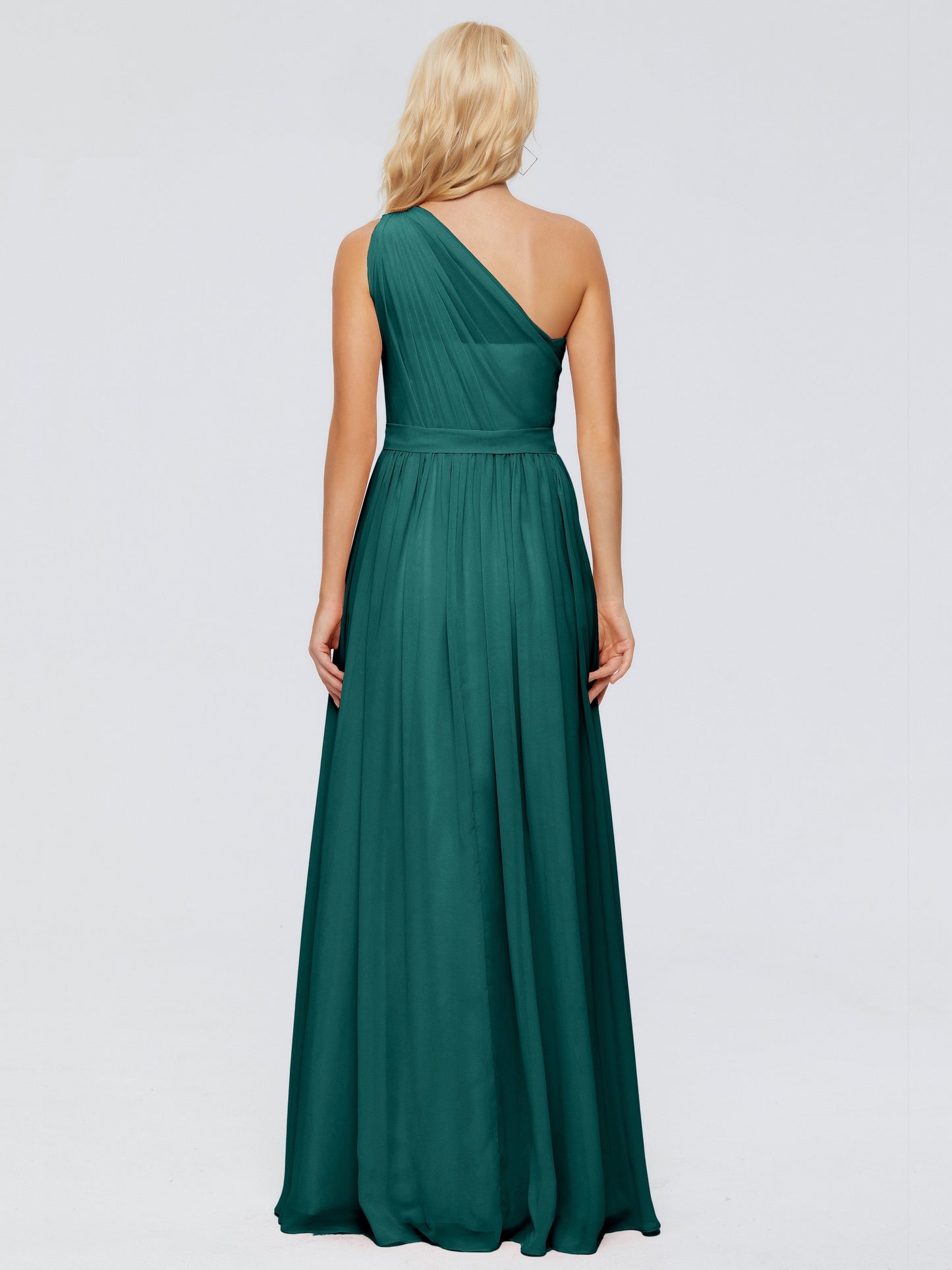 Arabella One-shoulder Chiffon Bridesmaid Dresses