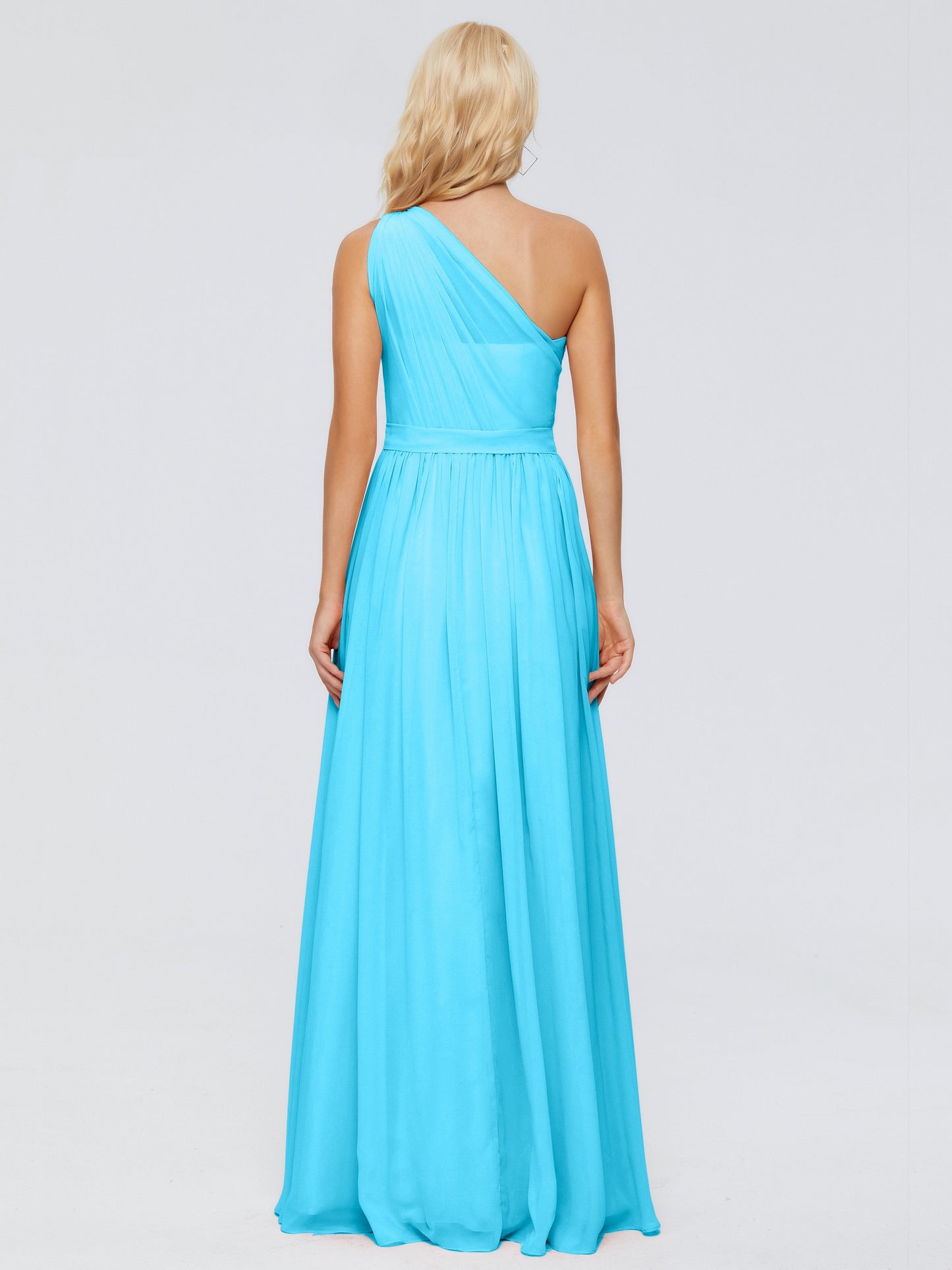 Arabella One-shoulder Chiffon Bridesmaid Dresses