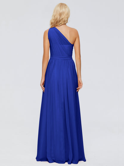 Arabella One-shoulder Chiffon Bridesmaid Dresses