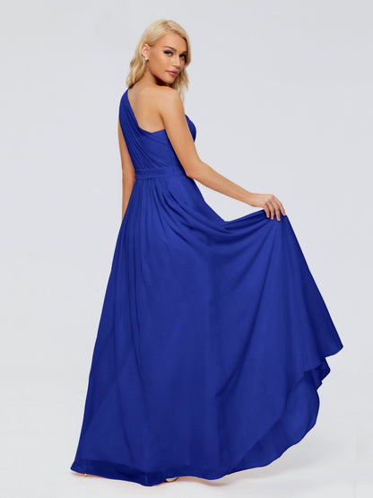Arabella One-shoulder Chiffon Bridesmaid Dresses