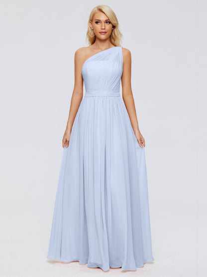 Arabella One-shoulder Chiffon Bridesmaid Dresses