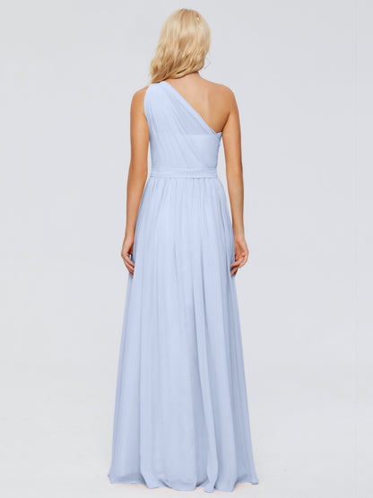 Arabella One-shoulder Chiffon Bridesmaid Dresses