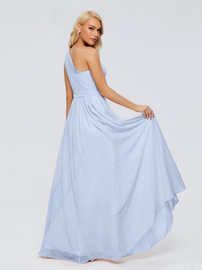 Arabella One-shoulder Chiffon Bridesmaid Dresses