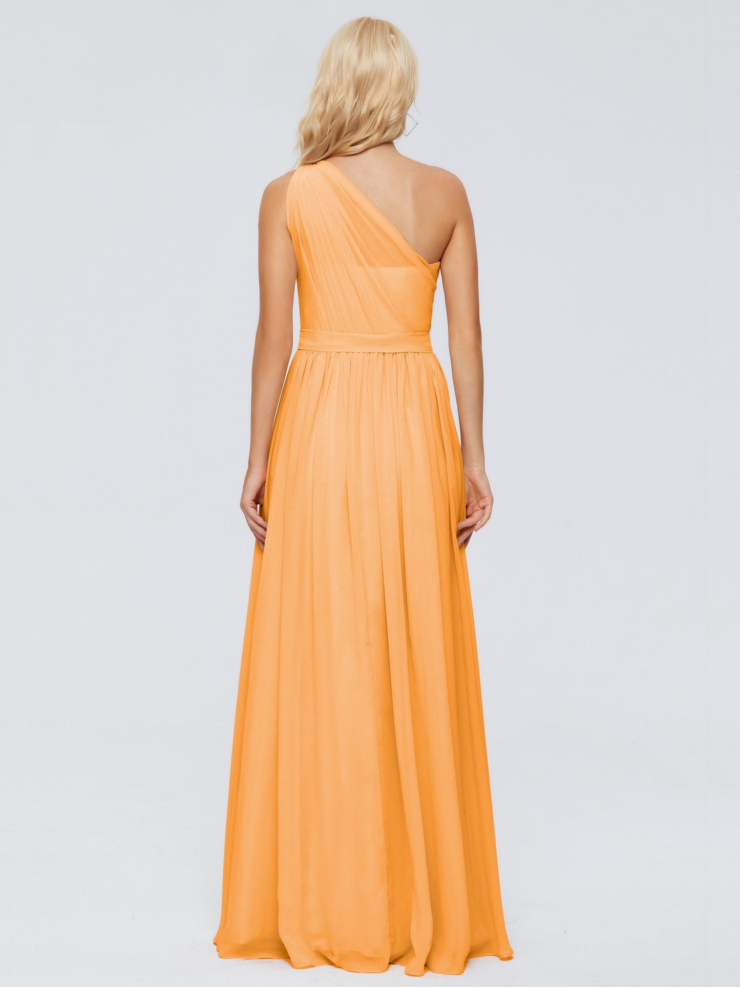 Arabella One-shoulder Chiffon Bridesmaid Dresses
