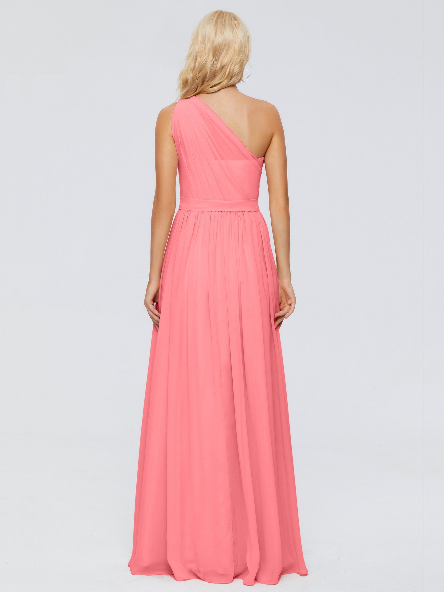 Arabella One-shoulder Chiffon Bridesmaid Dresses