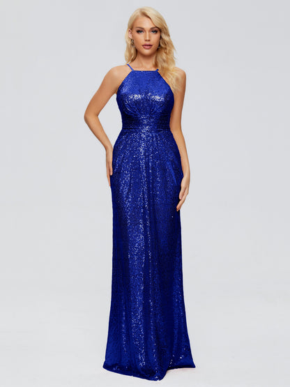 Mary Halter Hourglass Sequins Bridesmaid Dress