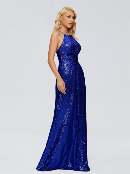 Mary Halter Hourglass Sequins Bridesmaid Dress