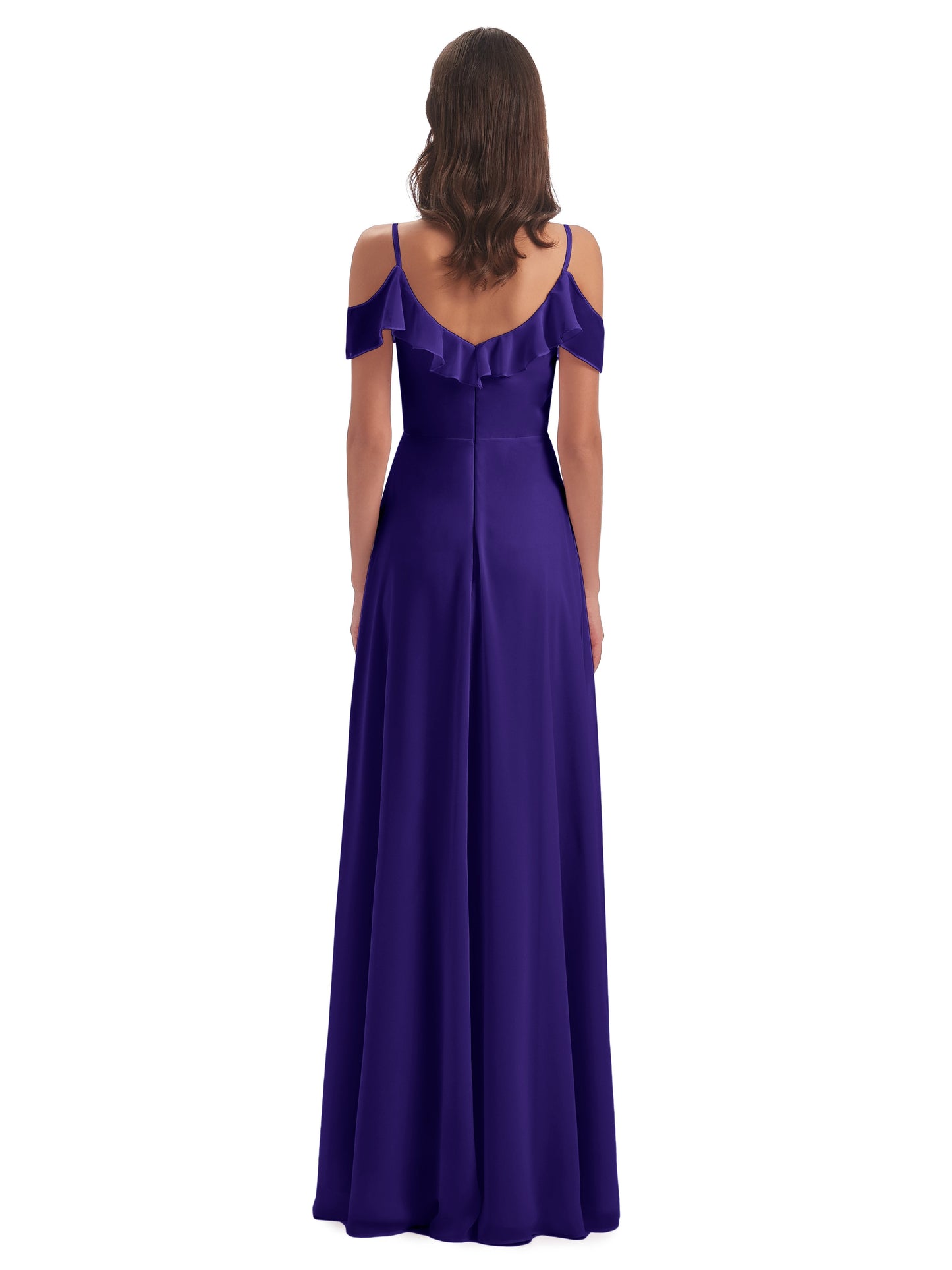 Penelope Sheath Off The Shoulder Long Bridesmaid Dresses