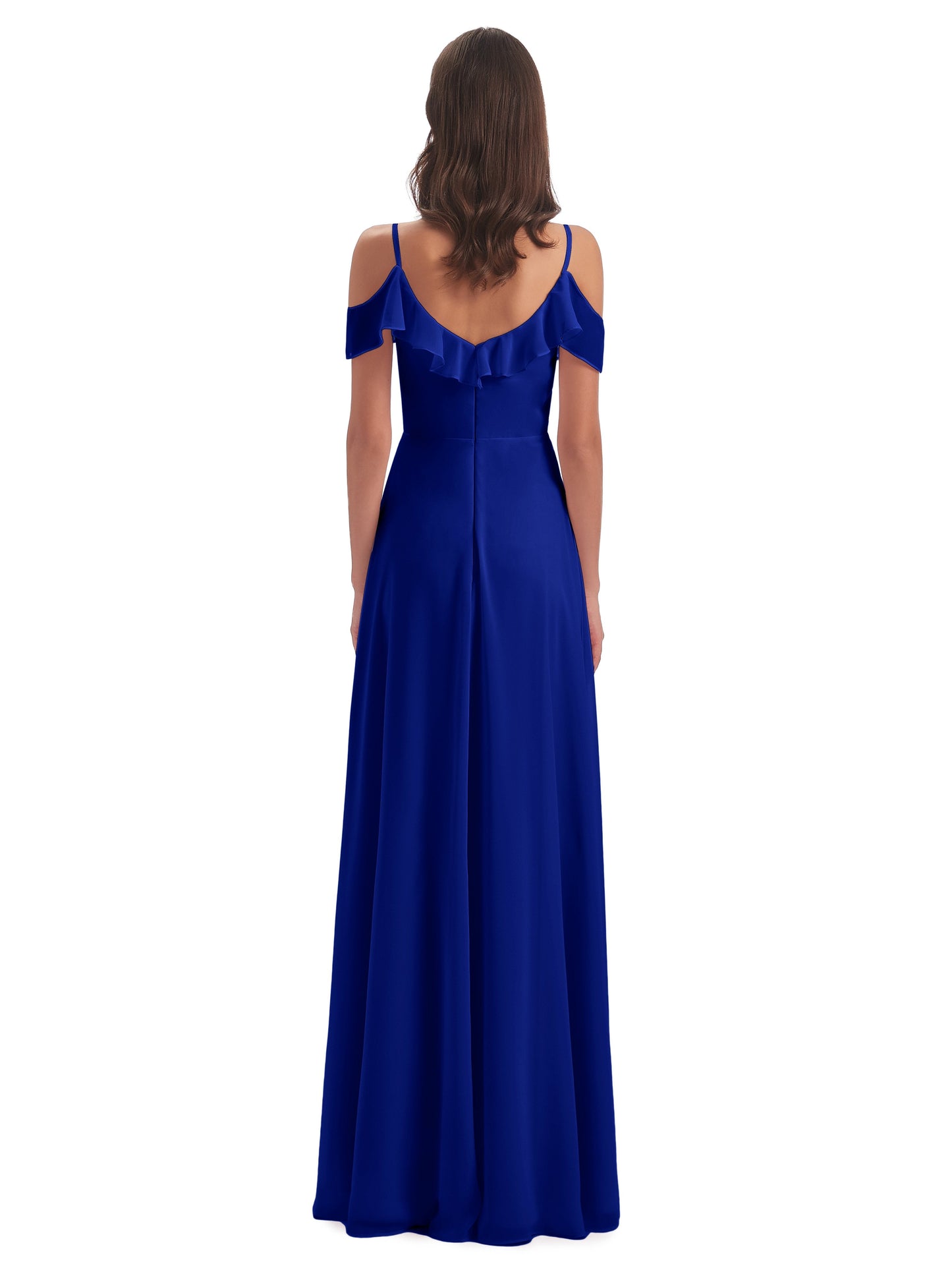 Penelope Sheath Off The Shoulder Long Bridesmaid Dresses
