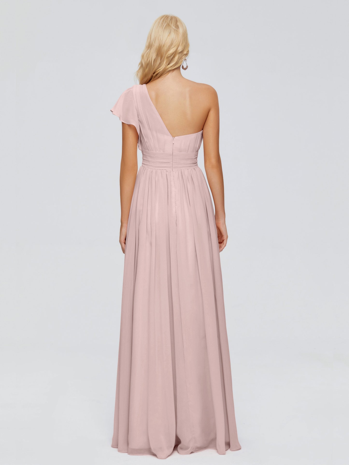 Rylee One Shoulder Chiffon Bridesmaid Dresses