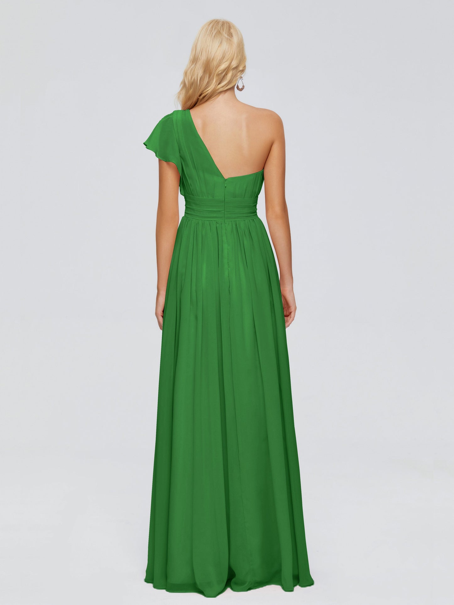 Rylee One Shoulder Chiffon Bridesmaid Dresses