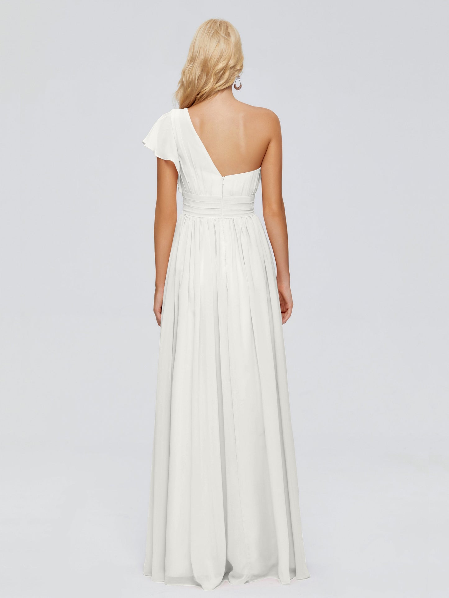 Rylee One Shoulder Chiffon Bridesmaid Dresses
