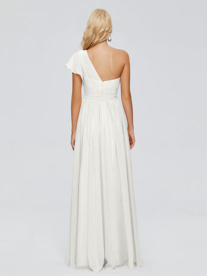 Rylee One Shoulder Chiffon Bridesmaid Dresses