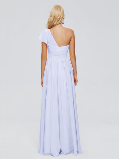Rylee One Shoulder Chiffon Bridesmaid Dresses