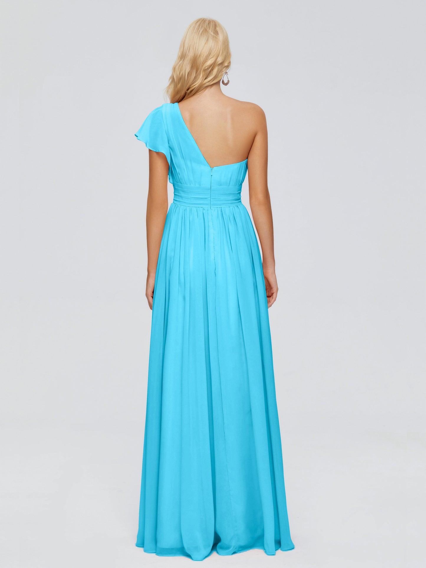 Rylee One Shoulder Chiffon Bridesmaid Dresses