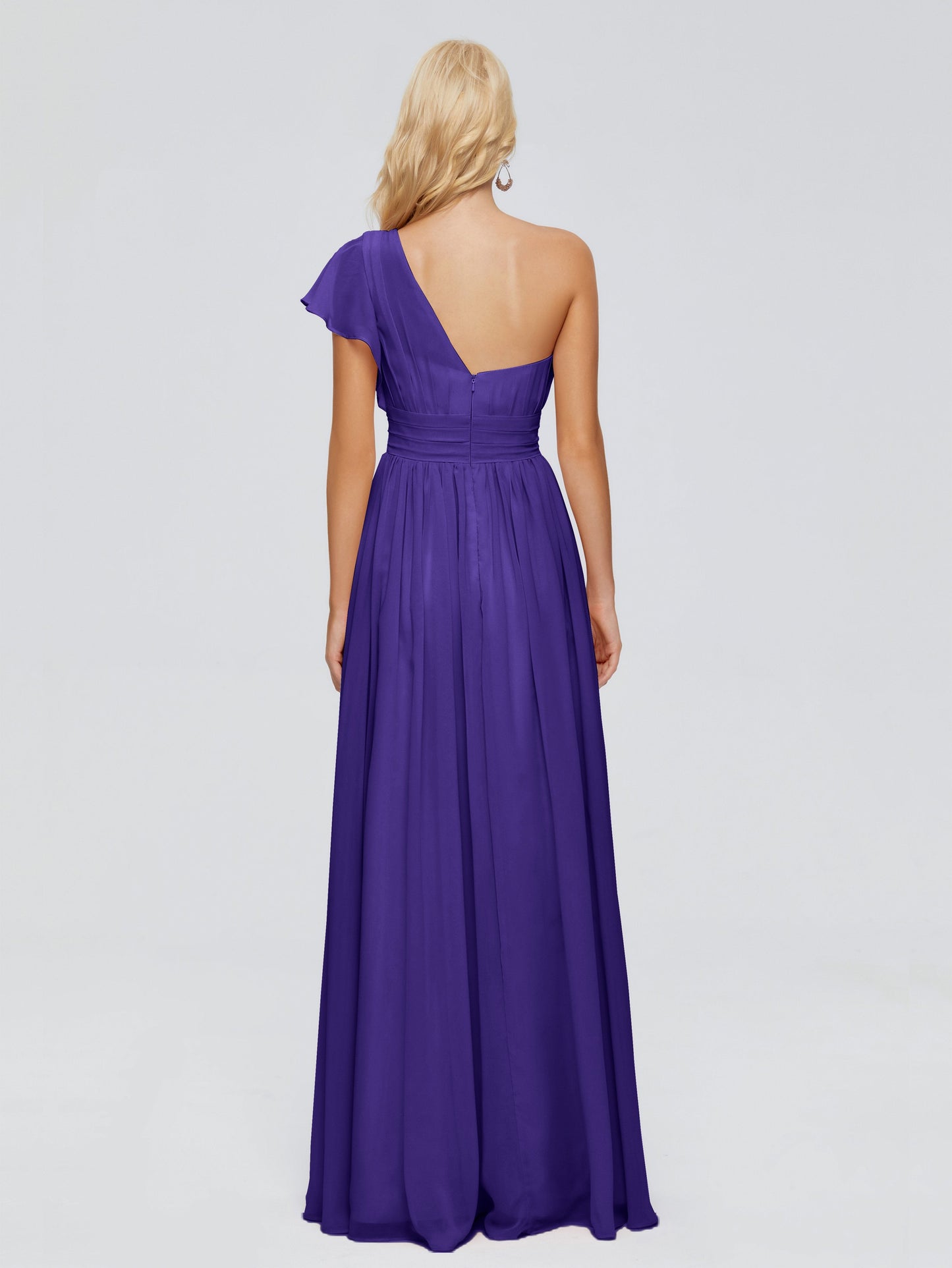 Rylee One Shoulder Chiffon Bridesmaid Dresses