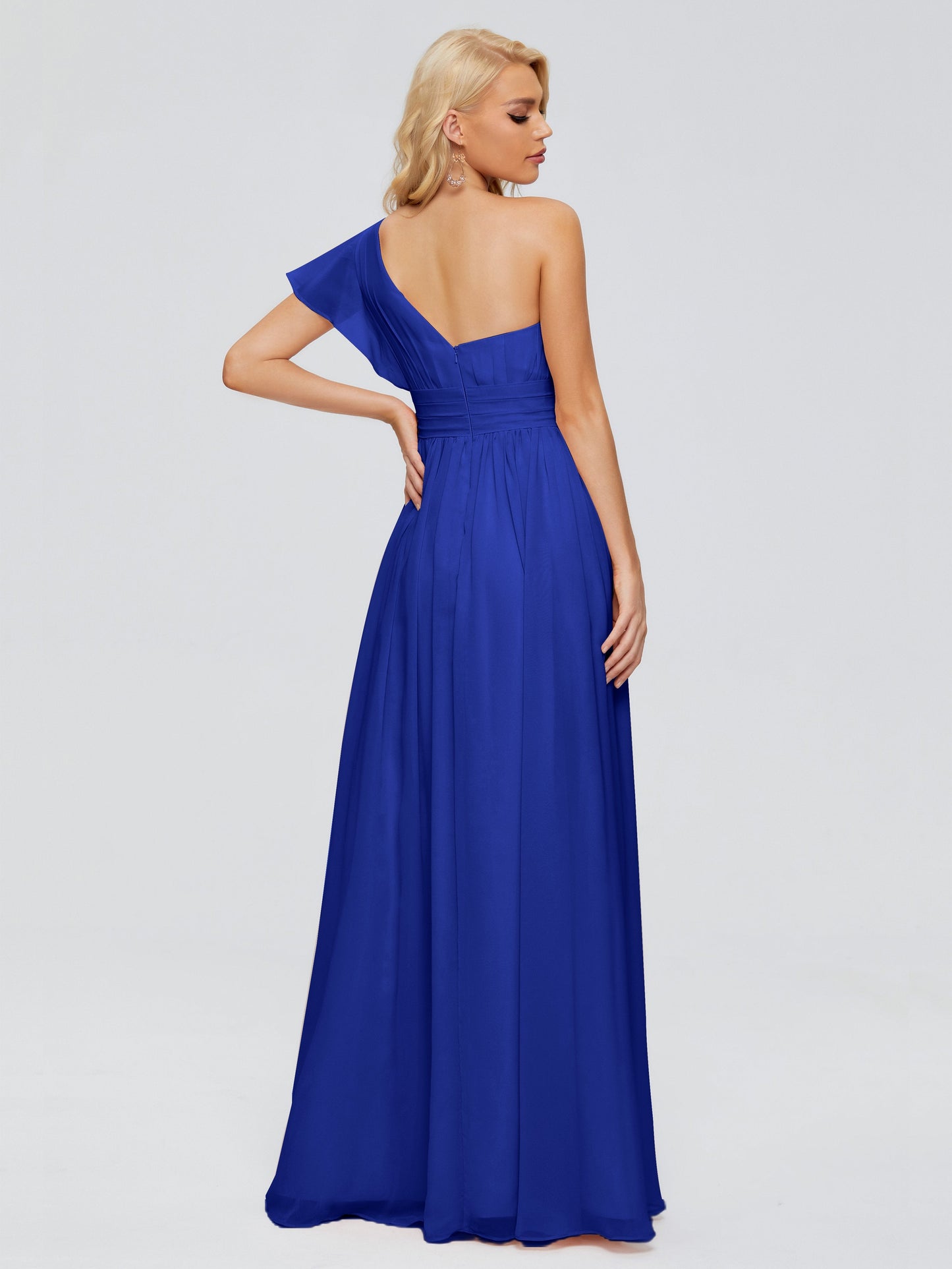 Rylee One Shoulder Chiffon Bridesmaid Dresses