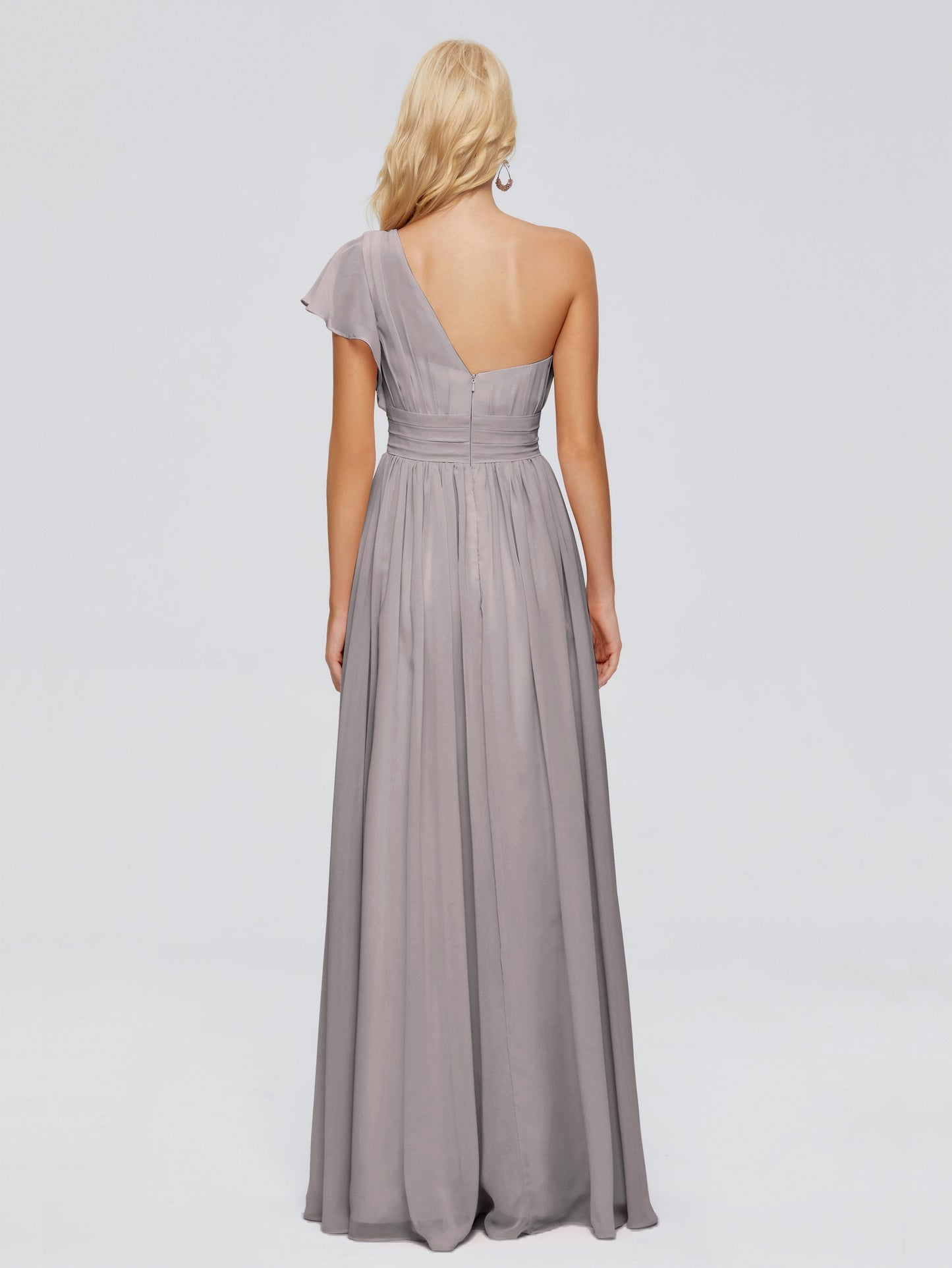 Rylee One Shoulder Chiffon Bridesmaid Dresses
