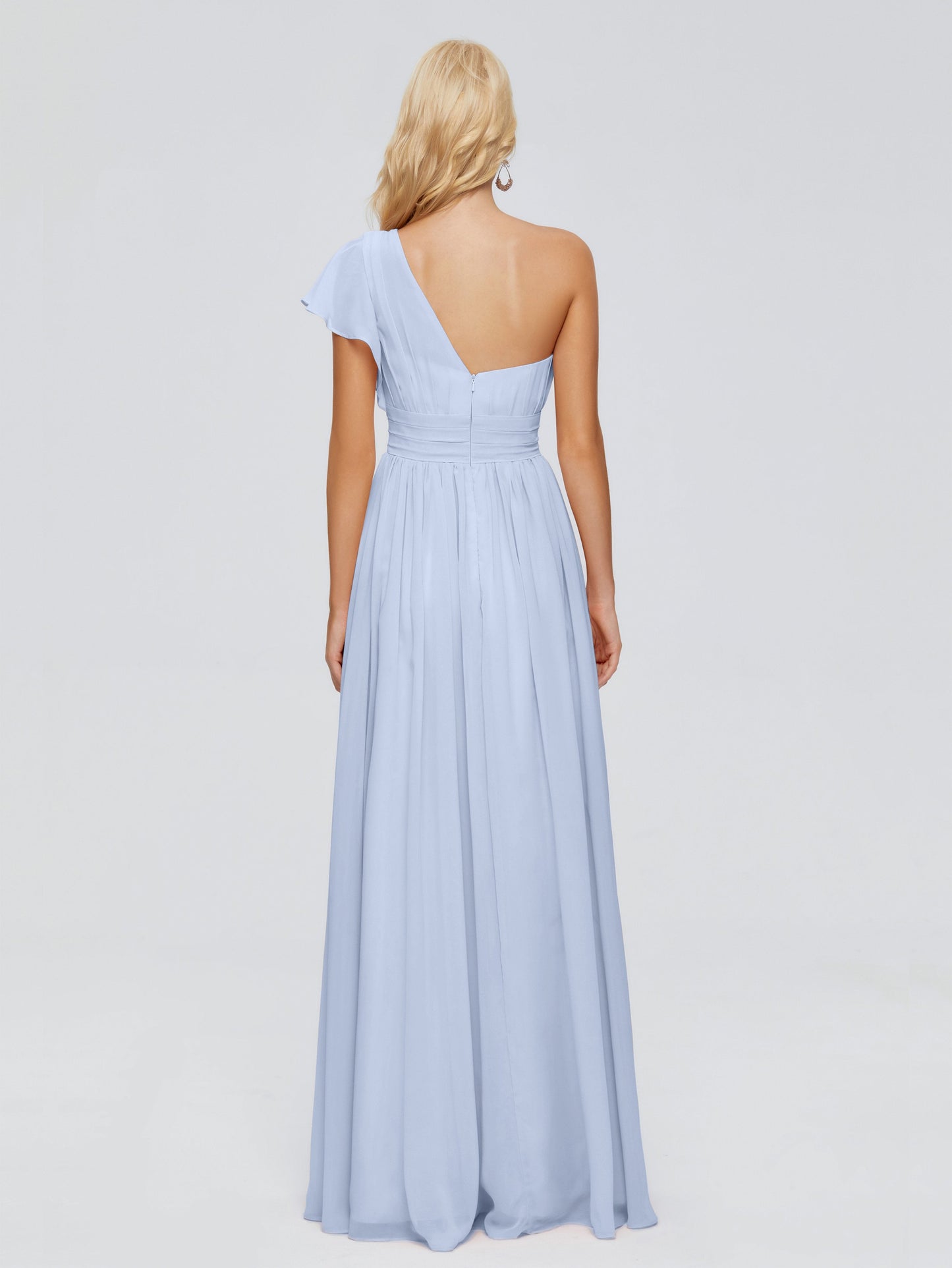 Rylee One Shoulder Chiffon Bridesmaid Dresses