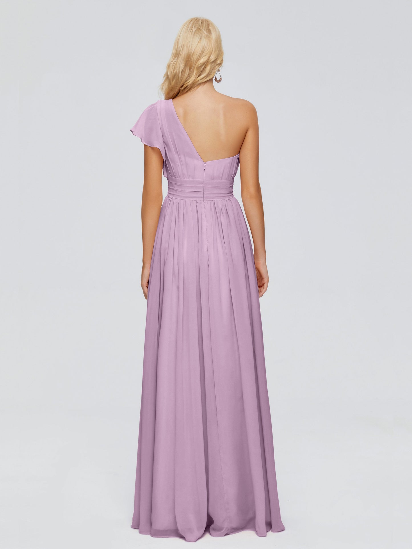 Rylee One Shoulder Chiffon Bridesmaid Dresses