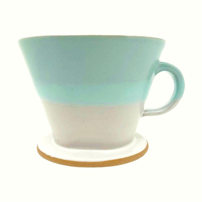 Coffee Dripper - Horizon Pour Over in Mint Gradient by Roam Ceramics