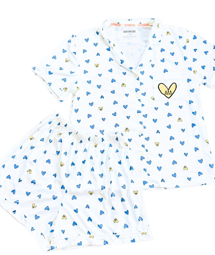 Delta Delta Delta pajama set
