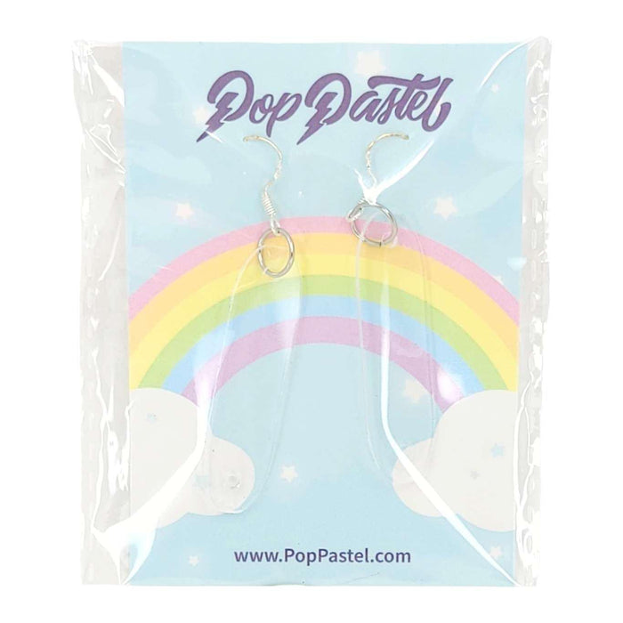 Earrings - Long Clear-Ings Enamel Pin Earring Converters by Pop Pastel
