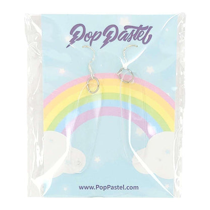 Earrings - Long Clear-Ings Enamel Pin Earring Converters by Pop Pastel