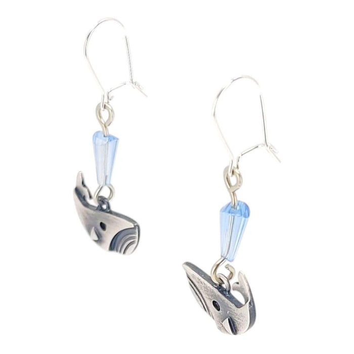 Earrings - Whale (Sterling) by Chickenscratch