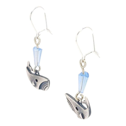 Earrings - Whale (Sterling) by Chickenscratch