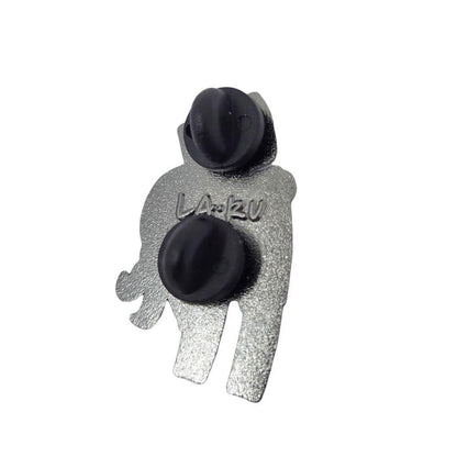 Enamel Pin - Robot Hugging Octopus by LaRu