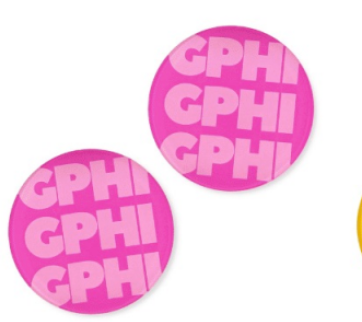 Gamma Phi Beta Acrylic Coaster