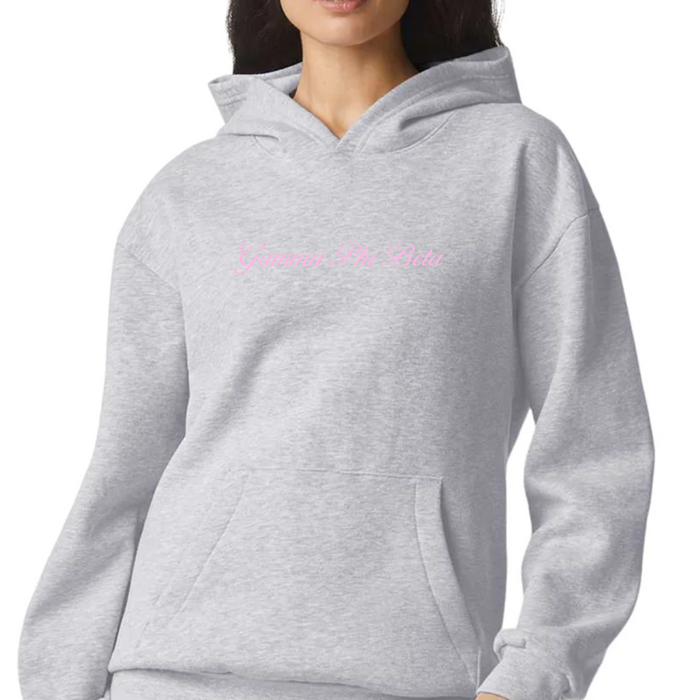 Gamma Phi Beta Script Hoodie