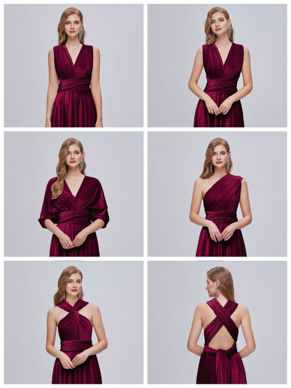 Juliet Infinity Velvet Bridesmaid Dress